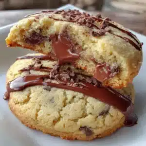 Delicious gluten free chocolate chip cookies on a baking tray