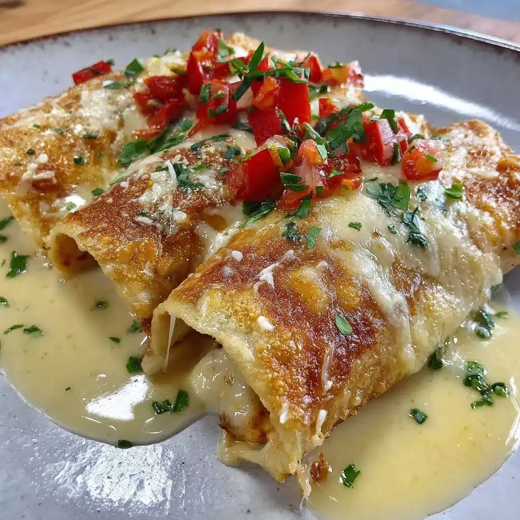 Gluten-free enchiladas topped with fresh ingredients and served warm