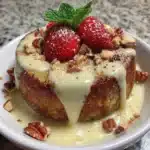 Delicious quinoa pudding served in a bowl topped with fresh fruits.