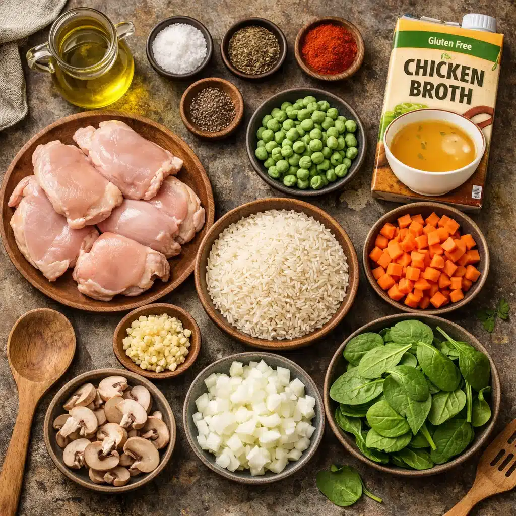 Simple & Delicious Easy Gluten Free Chicken and Rice Dinner