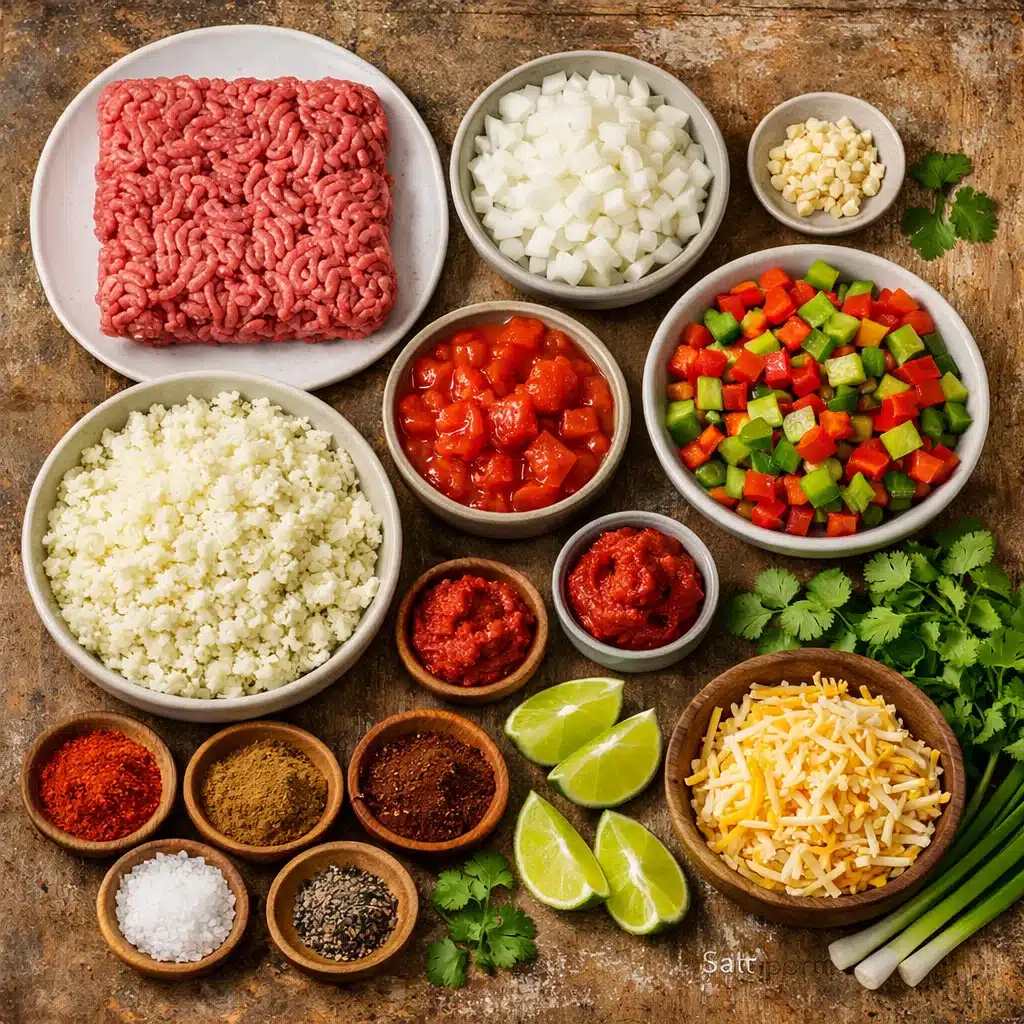 gluten free ground beef dinner skillet