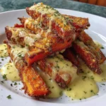 Crispy air fryer carrot chips served in a bowl