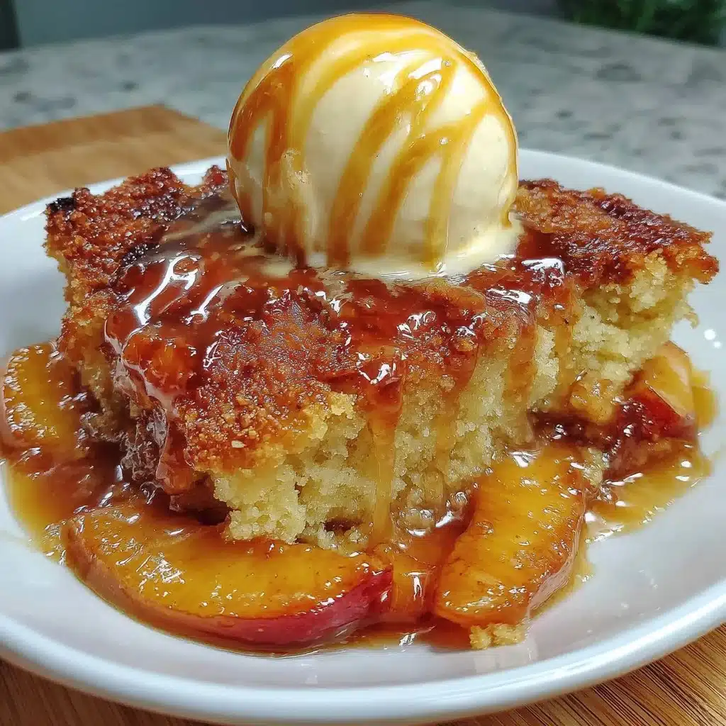 Southern Style Gluten Free Peach Cobbler