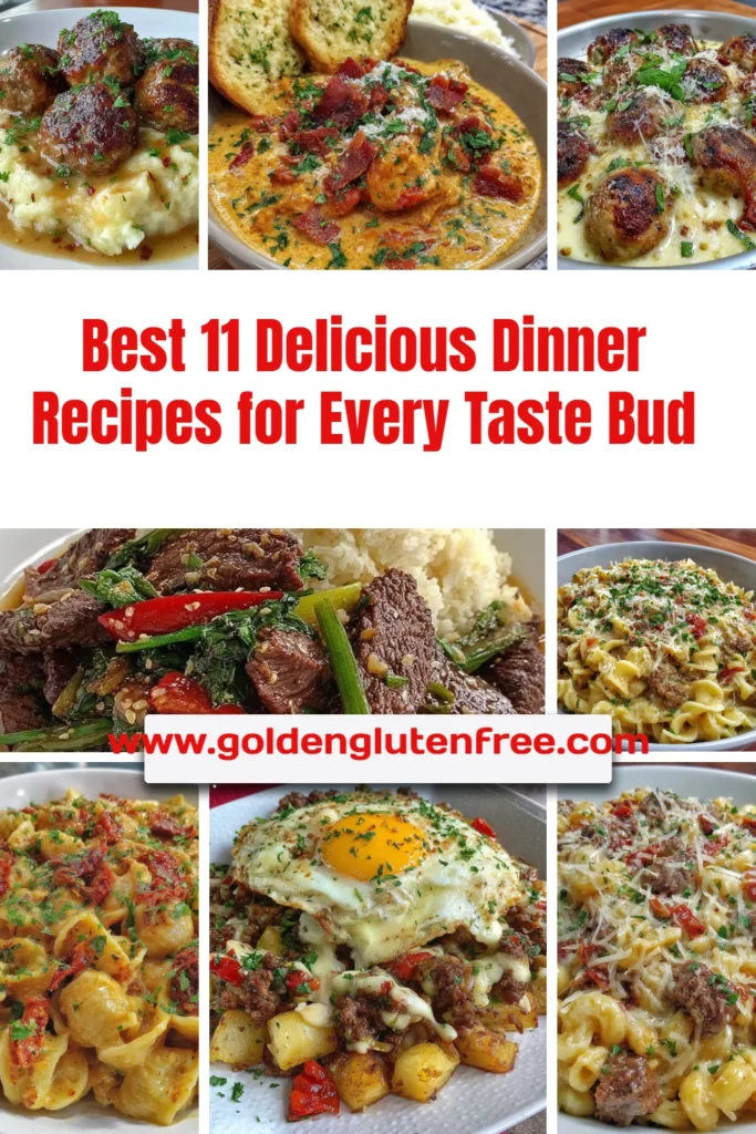11 delicious dinner recipes for every taste bud to enjoy at home