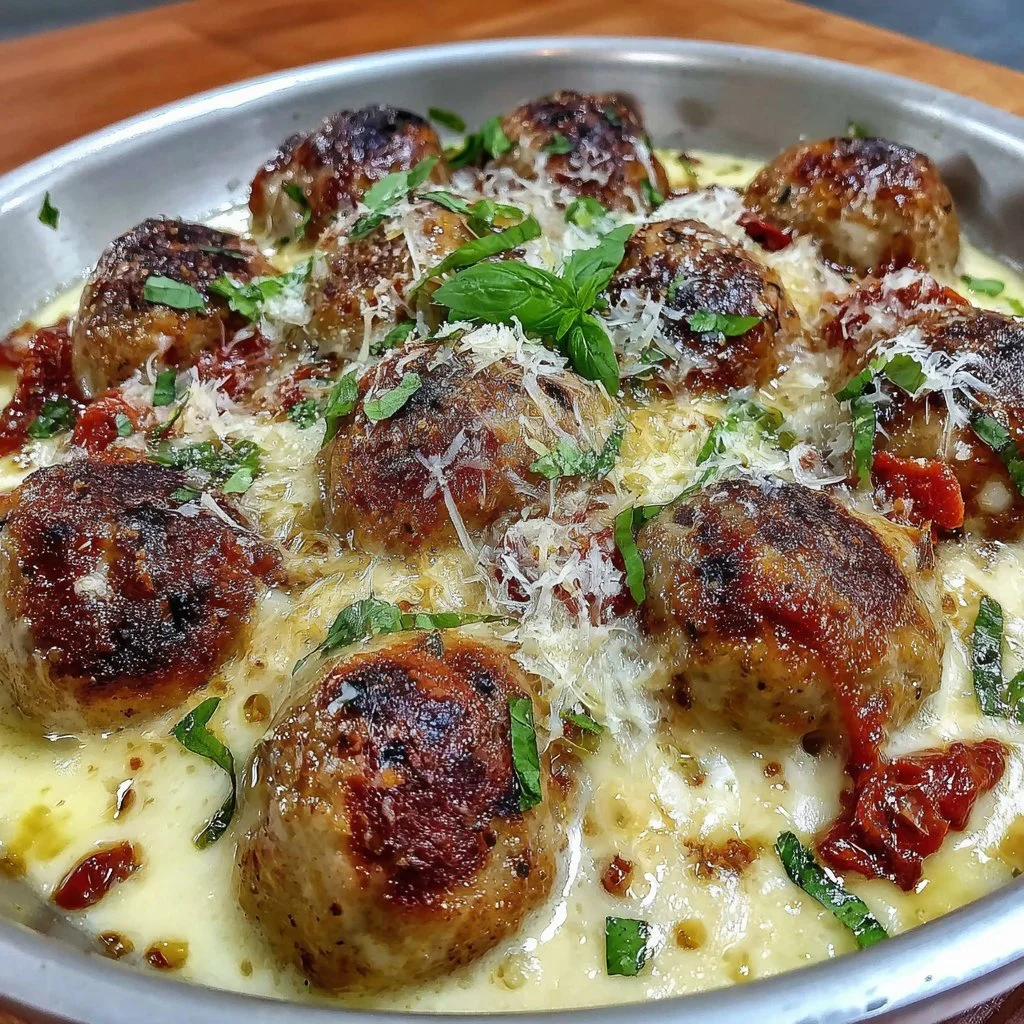 Baked Italian Meatballs