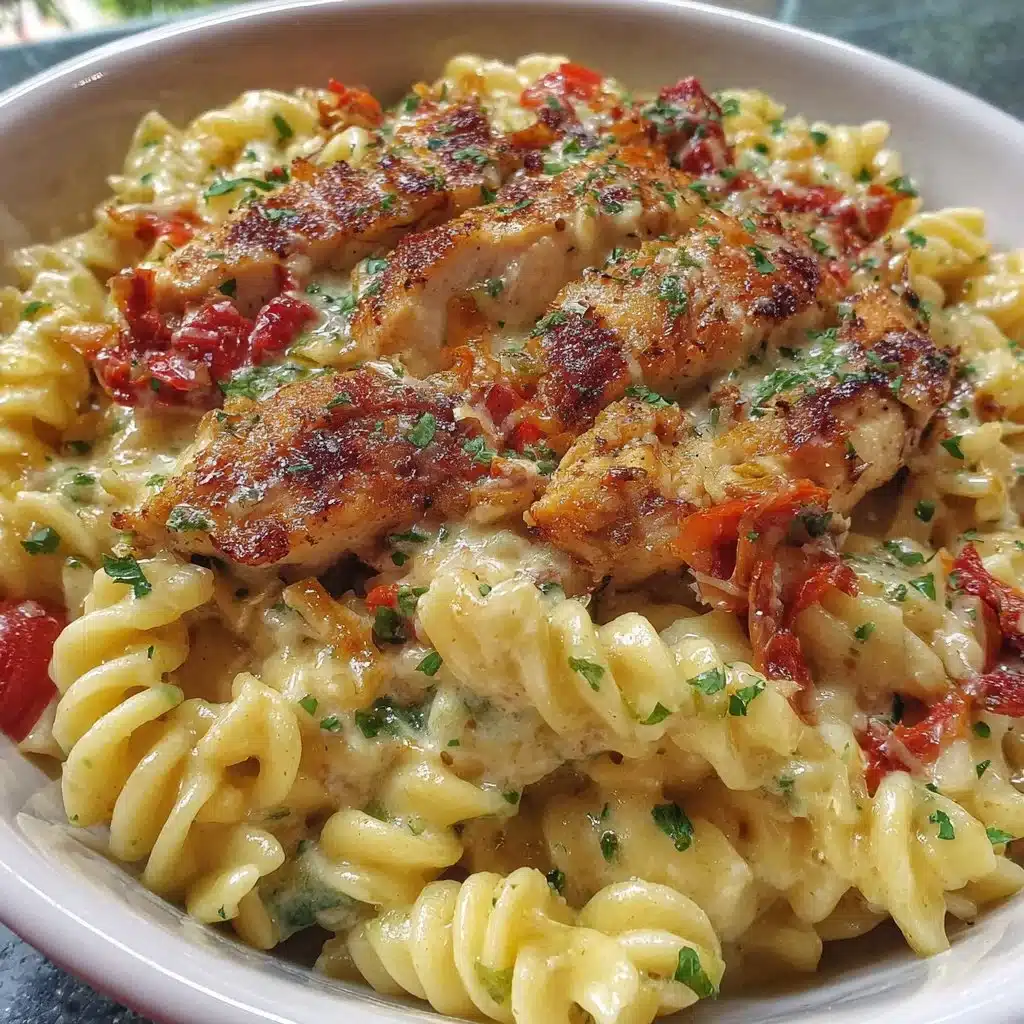 Cashew Cream Cajun Chicken Pasta