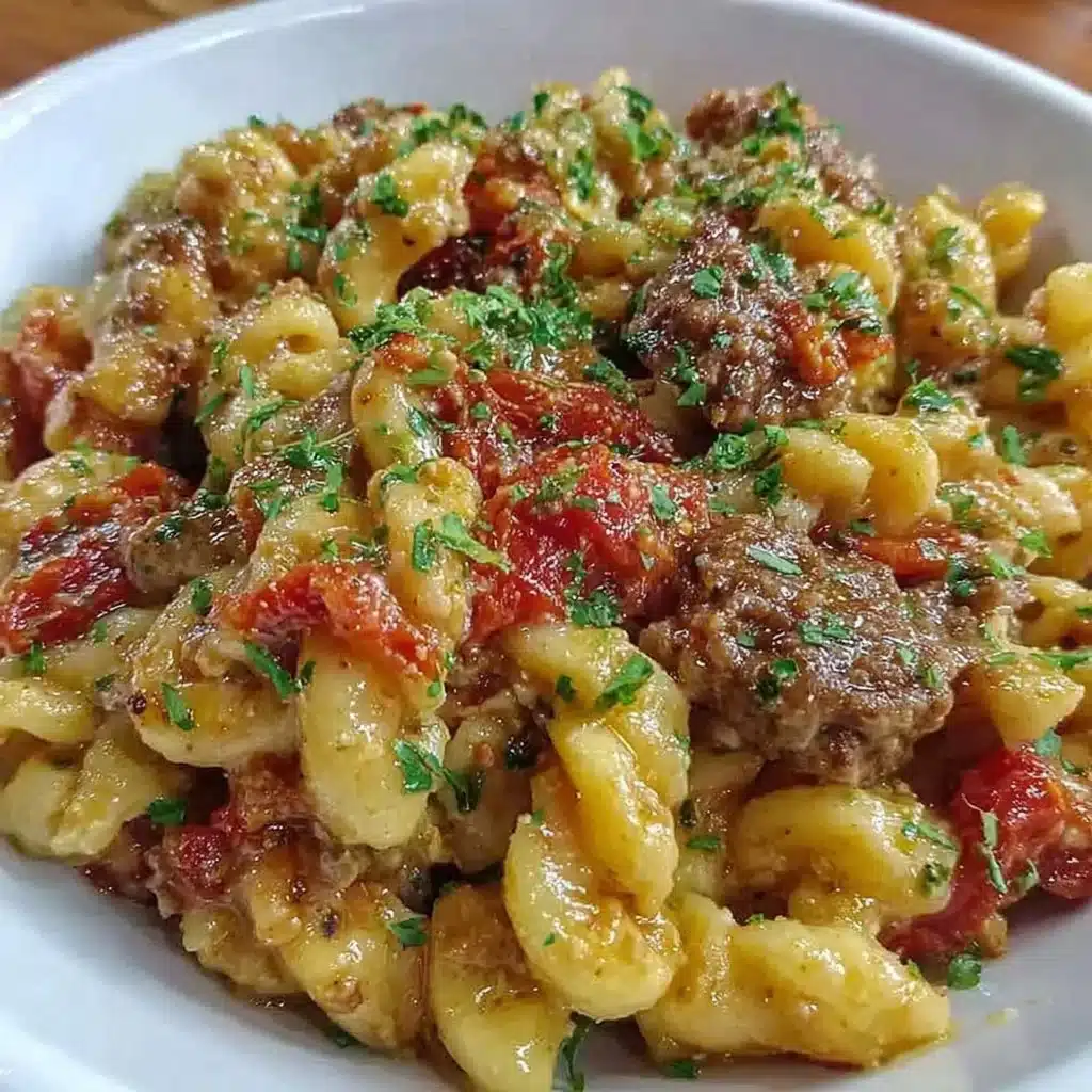 Gluten Free Cheeseburger Pasta