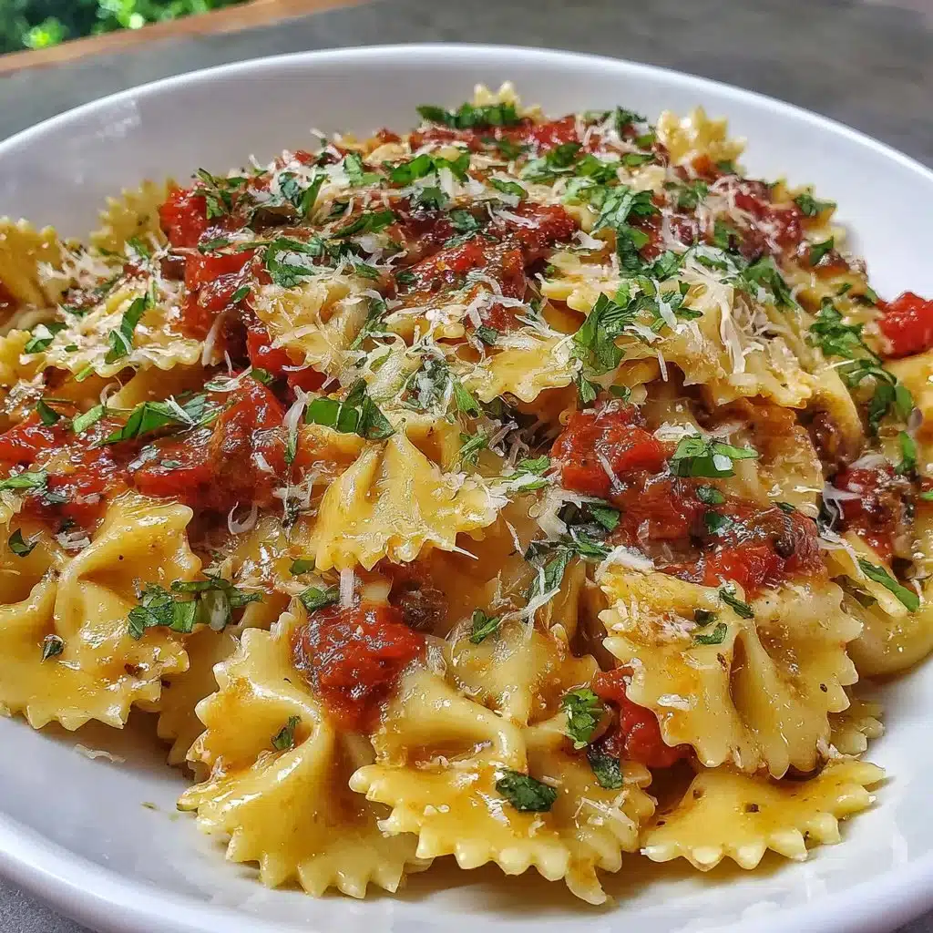 No Boil Baked Gluten Free Pasta with Coconut Milk and Marinara