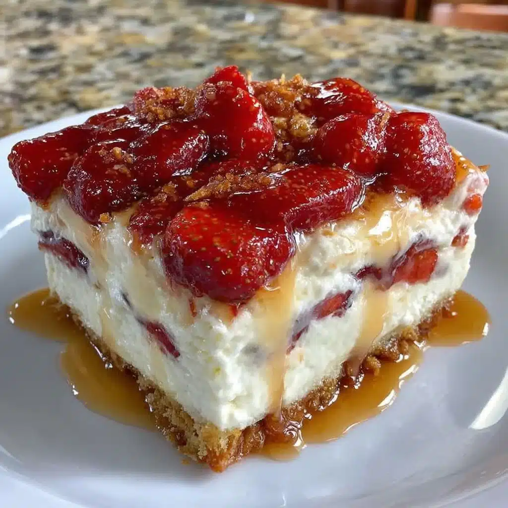 Strawberry Pretzel Salad