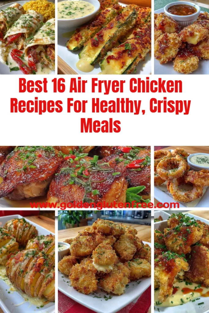 Healthy air fryer chicken recipes for crispy and delicious meals