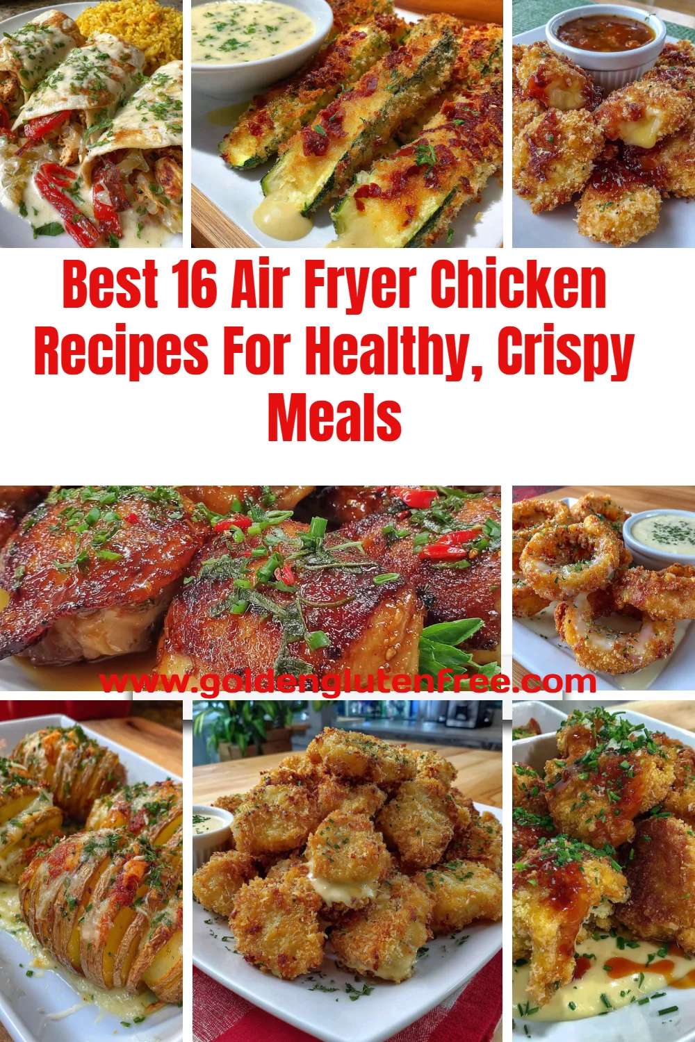 Healthy air fryer chicken recipes for crispy and delicious meals