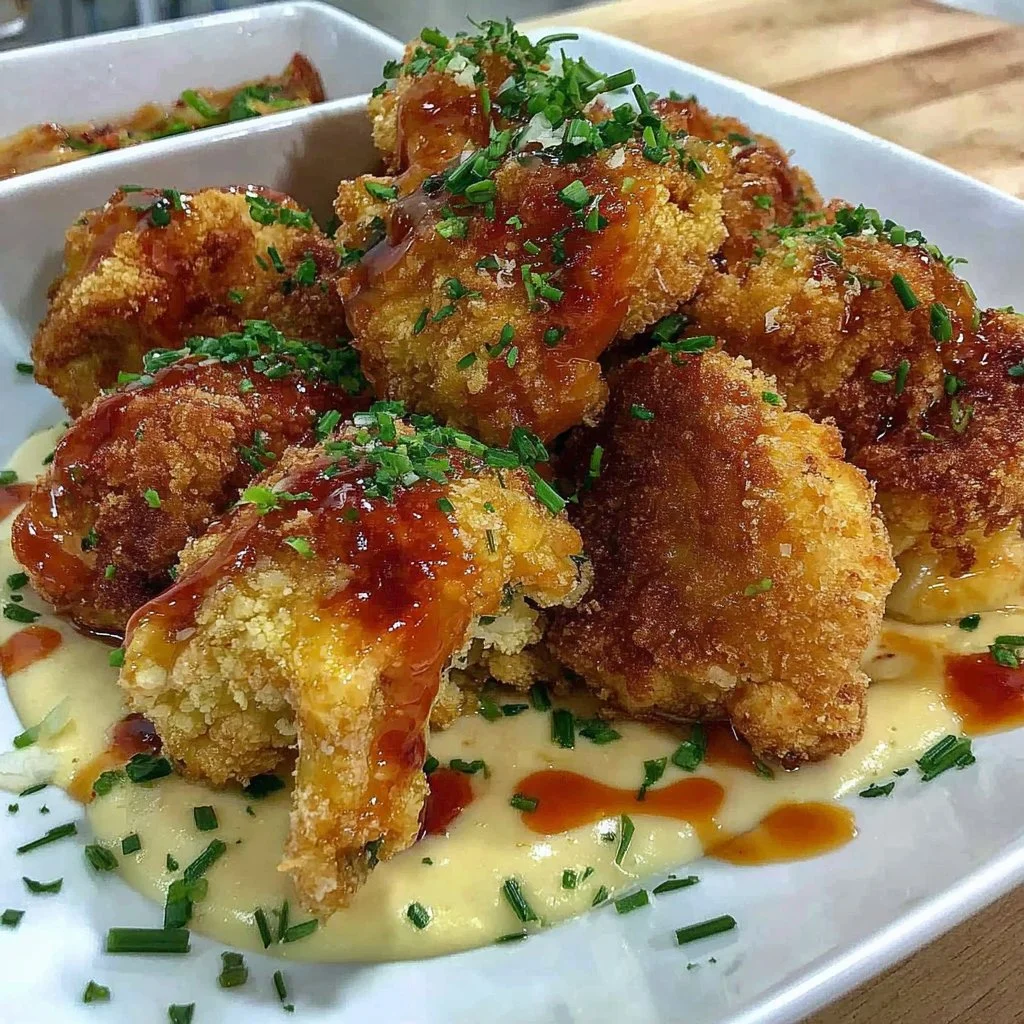 Crispy Air Fryer Cauliflower Wings