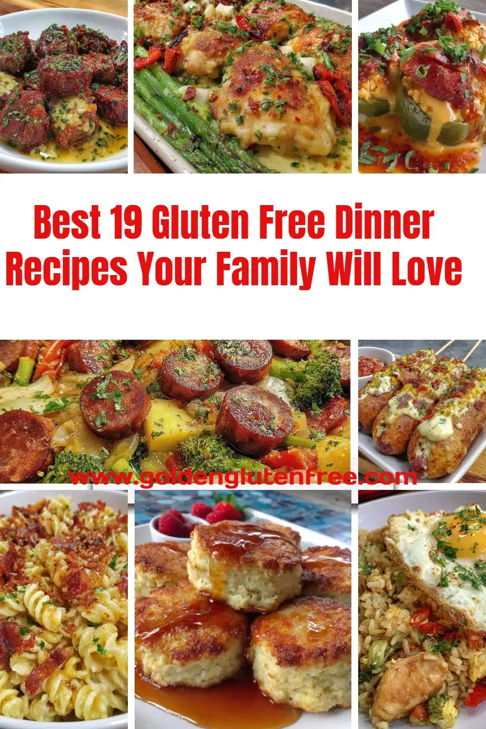 Delicious gluten free dinner recipes for families
