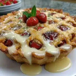 A colorful Dragon Fruit Pie Crust ready for filling and serving.