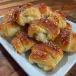 Delicious gluten free crescent rolls baked fresh and golden brown.