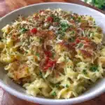 Homemade keto low-carb gluten-free pasta noodles on a plate