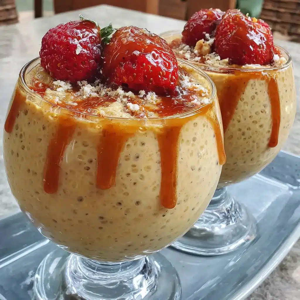 Mango & Dragon Fruit Chia Pudding topped with fruits and seeds