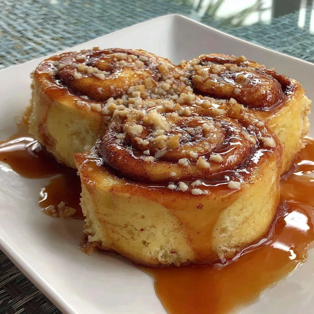 Delicious soft gluten free cinnamon rolls topped with cinnamon glaze