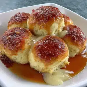 Freshly baked yeast gluten-free dinner rolls on a wooden table.