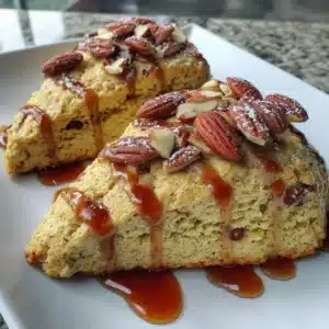 Delicious almond flour scones baked to perfection in just 10 minutes.