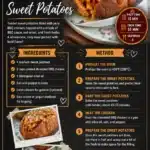 BBQ chicken stuffed sweet potatoes served on a plate