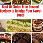 A variety of gluten free desserts including cakes, cookies, and brownies for every sweet tooth.