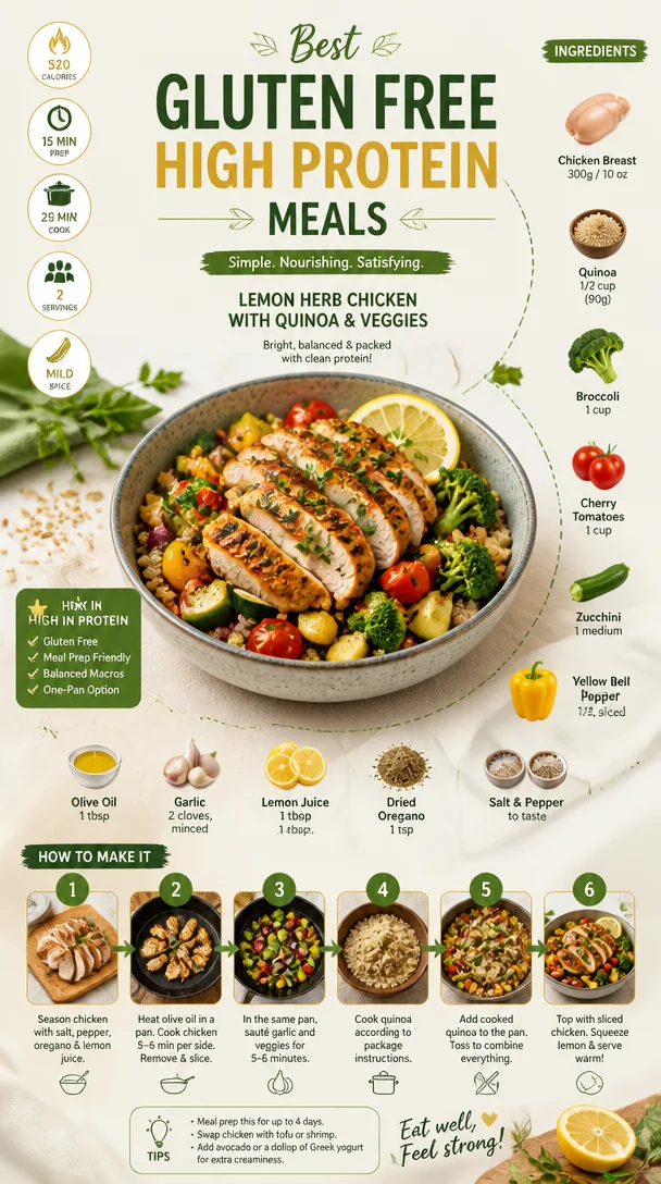 Best Gluten Free High Protein Meals