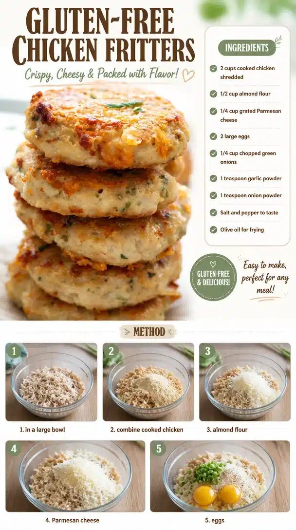 Gluten-Free Chicken Fritters