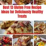 Plate of gluten free recipes showcasing healthy treats and desserts