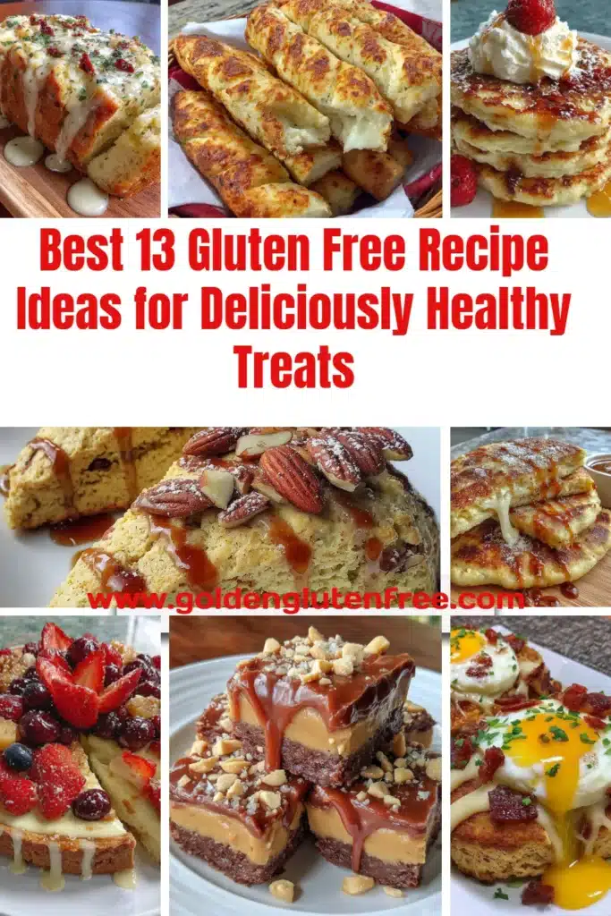 Plate of gluten free recipes showcasing healthy treats and desserts