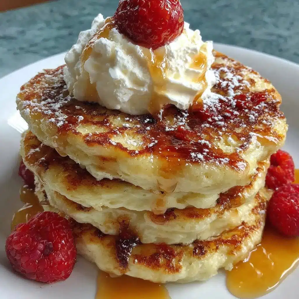 Flourless Cottage Cheese Pancakes
