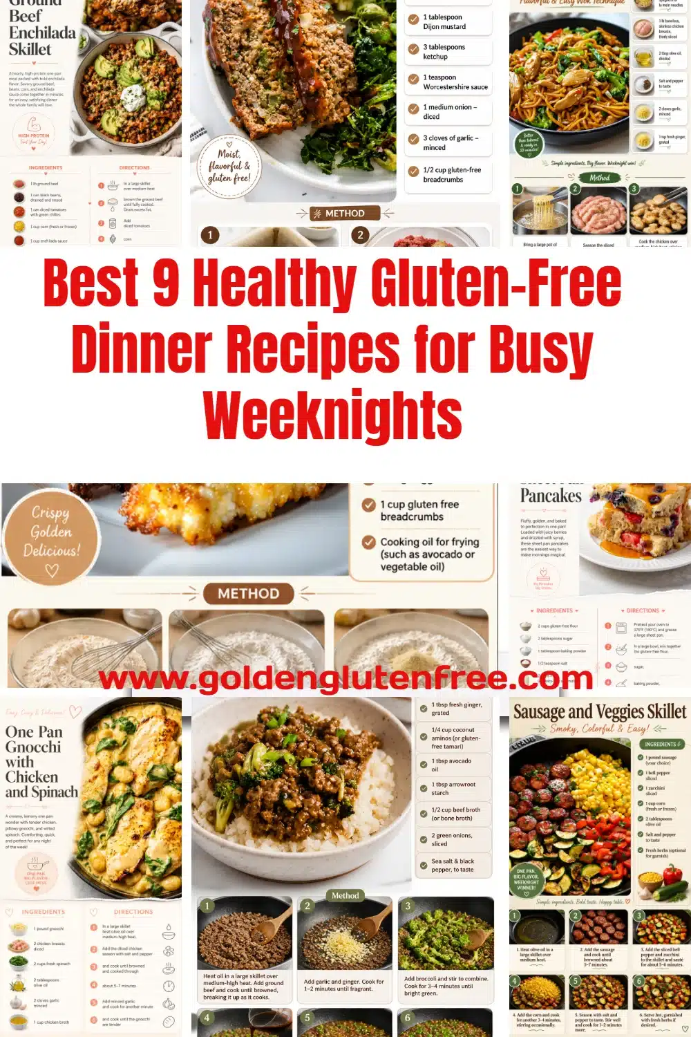 Healthy gluten-free dinner recipes for busy weeknights