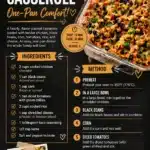 Delicious Chicken Burrito Casserole with layers of chicken, cheese, and spices