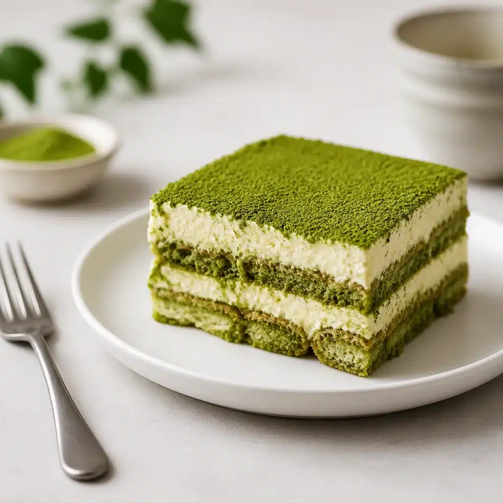 Deliciously Decadent Gluten Free Matcha Tiramisu You’ll Love