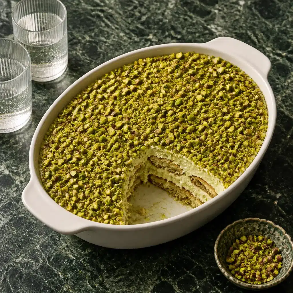 Deliciously Easy Gluten Free Pistachio Tiramisu Recipe!