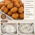 Plate of gluten-free chicken nuggets inspired by Chick Fil A recipe