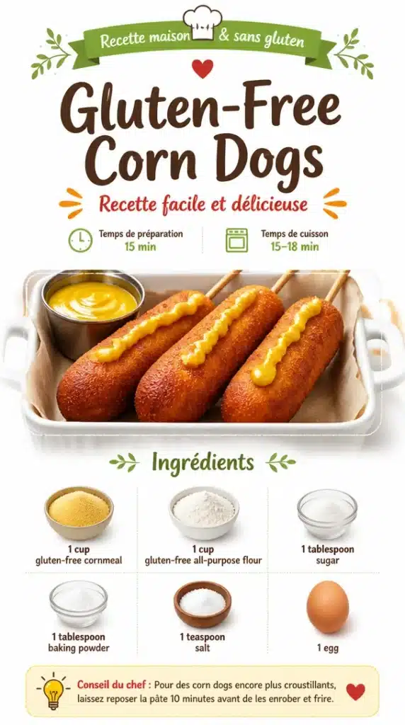 Gluten-free corn dogs served on a plate with dipping sauce.
