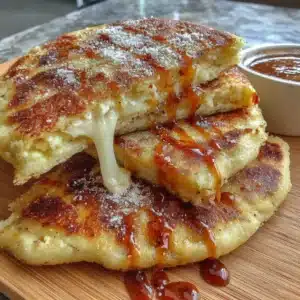 Healthy gluten free naan bread served with various dips and toppings