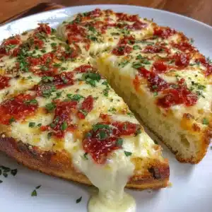 Delicious homemade gluten-free pizza topped with fresh ingredients