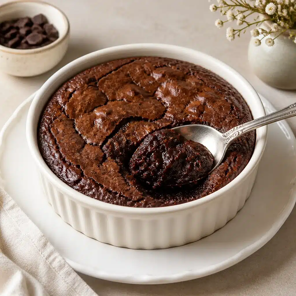 Irresistible Gluten Free Brownie Pudding That's Sure to Impress!