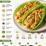 Low Carb Cheesy Garlic Chicken Wraps with melted cheese and garlic