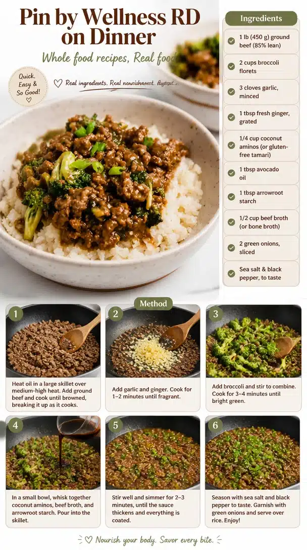 A variety of whole food recipes perfect for dinner from Wellness RD.