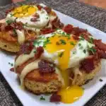 Savory protein-packed egg biscuits perfect for breakfast or quick snacks