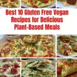 A colorful plate featuring delicious gluten free vegan recipes