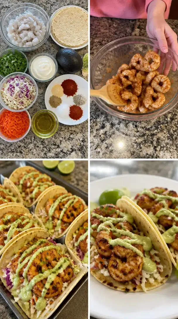 Spicy Shrimp Tacos