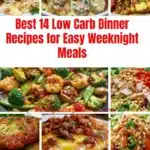 Delicious low carb dinner recipes for quick weeknight meals.