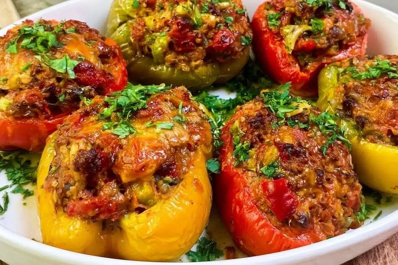 Whole30 Stuffed Peppers Easy Healthy in 30 Minute