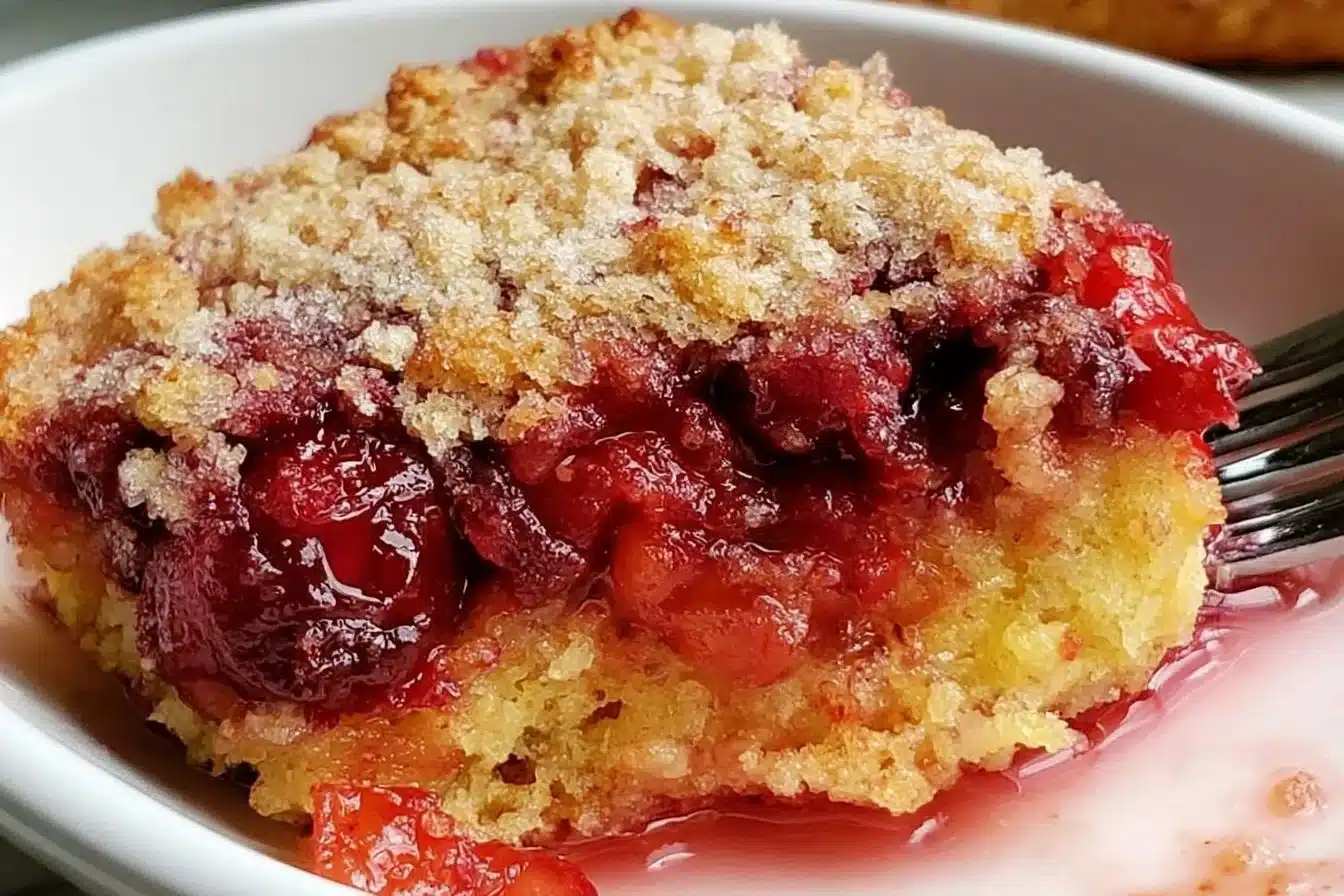 Gluten Free Cherry Dump Cake