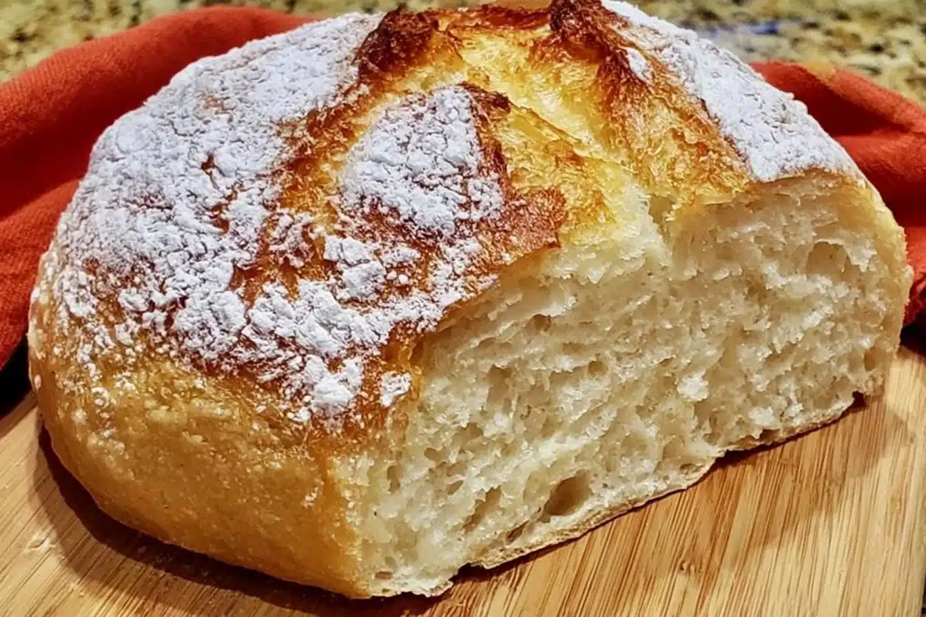 No Knead Gluten Free Bread
