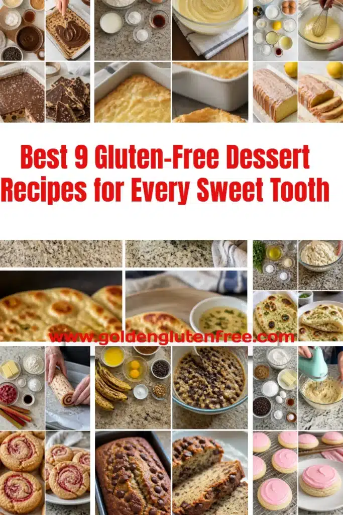 Delicious gluten-free dessert options for every sweet tooth.